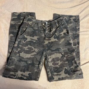 Camo cargo pants